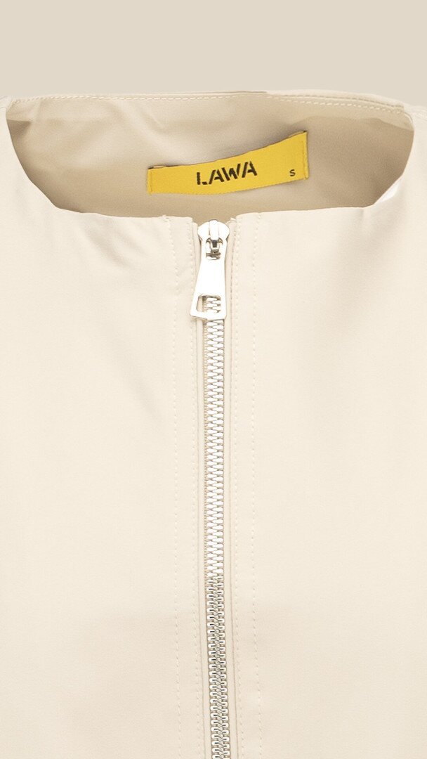 Жилет однотонний жіночий LAWA WBC02495 XL Пісочний shop (2000999500718)  Фото №0