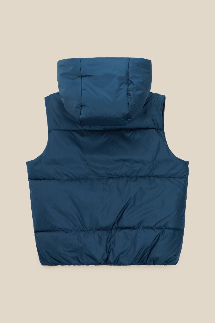 Жилет утеплений для хлопчика LAWA BBC02313 152 см Синій shop (2000991051027)  Фото №3