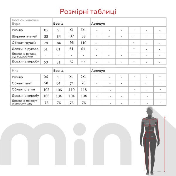 size grid
