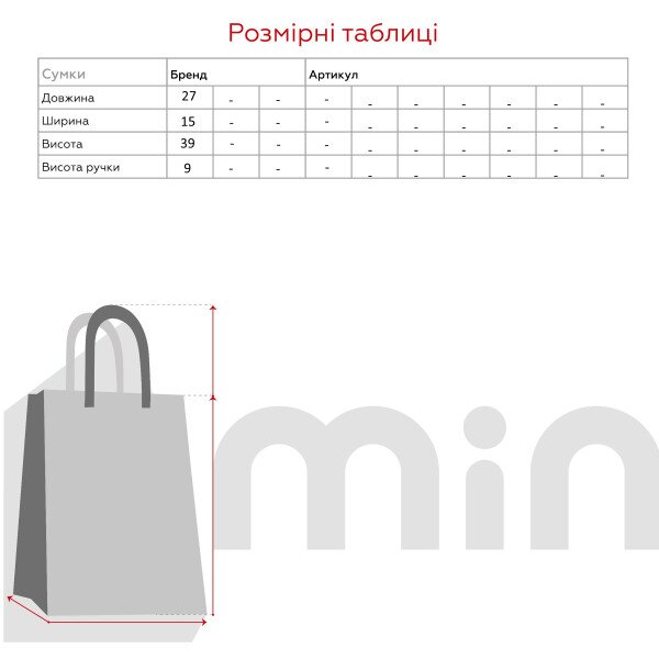 size grid