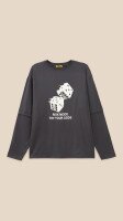 Лонгслів з принтом чоловічий LAWA P-MT02310 S Графітовий shop (2888000021519)