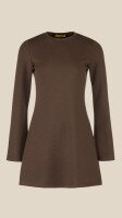 Сукня однотонна жіноча LAWA WTC02417 XL Шоколадний shop (2888000019189)