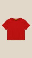 Топ однотонний жіночий LAWA WBC02309 XS Червоний shop (2000999187490)