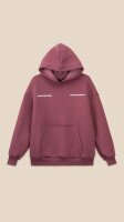 Худі з принтом жіночий LAWA P-WT02308 M Сливовий shop (2888000030290)