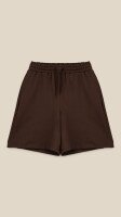 Шорти трикотажні однотонні жіночі LAWA WBC02406 XS Темно-коричневий shop (2000999210556)