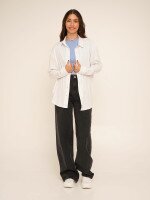 Блуза однотонна жіноча LAWA WBC02408 XL Білий shop (2000990665706)  Фото №1