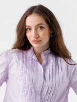 Блуза однотонна жіноча LAWA WTC02366 XS Ліловий shop (2000990574015)  Фото №1