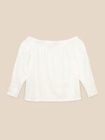 Блуза однотонна жіноча LAWA WTC02482 M Білий shop (2000999617126)  Фото №1