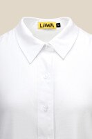 Блуза однотонна жіноча LAWA WBC02408 XL Білий shop (2000990665706)  Фото №5