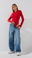 Боді однотонний жіночий LAWA WBC02452 XL Червоний shop (2888000019332)  Фото №0