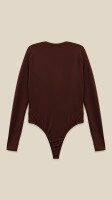 Боді однотонний жіночий LAWA WBC02452 L Шоколадний shop (2888000019486)  Фото №3