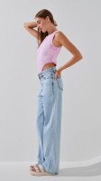 Боді з візерунком жіночий LAWA WTC02443 XS Рожевий shop (2000999243271)  Фото №2