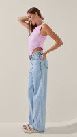 Боді з візерунком жіночий LAWA WTC02443 XL Рожевий shop (2000999243318)  Фото №2