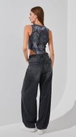 Боді з візерунком жіночий LAWA WTC02443 XS Сірий shop (2888000011374)  Фото №3