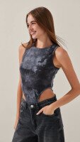 Боді з візерунком жіночий LAWA WTC02443 M Сірий shop (2888000011398)  Фото №2