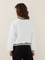 Бомбер для дівчинки LAWA P-GB02347 140 см Молочний shop (2000999562785)  Фото №2