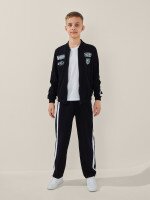 Бомбер для хлопчика LAWA P-BB02337 158 см Темно-синій shop (2000999586316)  Фото №0