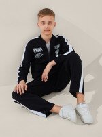 Бомбер для хлопчика LAWA P-BB02337 158 см Темно-синій shop (2000999586316)  Фото №2