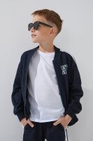 Бомбер з принтом для хлопчика LAWA P-BB02313 122 см Темно-синій shop (2000999153525)  Фото №2