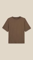 Футболка однотонна жіноча LAWA WBC02301 S Шоколад shop (2000999207204)