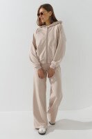 Спортивні штани палаццо жіночі LAWA WBC02378 XS Світло-бежевий shop (2000990527110)