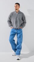 Джемпер однотонний чоловічий LAWA MBC02388 S Сірий shop (2888000018649)  Фото №0