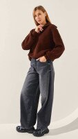 Джемпер однотонний жіночий LAWA WTC02455 S Шоколадний shop (2888000019677)  Фото №1