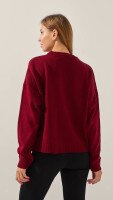 Джемпер з принтом жіночий LAWA WBC08630 L/XL Бордовий shop (2888000019080)  Фото №2