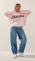 Джемпер з принтом жіночий LAWA WBC08630 S/M Світло-рожевий shop (2888000019059)  Фото №1