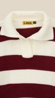 Джемпер з візерунком жіночий LAWA WTC08682 L/XL Бордово-молочний shop (2000999284564)  Фото №0