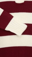 Джемпер з візерунком жіночий LAWA WTC08682 L/XL Бордово-молочний shop (2000999284564)  Фото №1