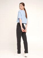 Джинси Regular fit жіночі LAWA WBC02367 34 Графітовий shop (2000990481351)  Фото №0