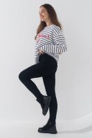 Джинси Slim Fit жіночі LAWA WBC02413 42 Чорний shop (2000990763334)  Фото №0
