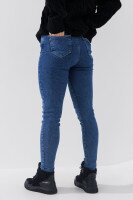 Джинси Slim Fit жіночі LAWA WBC02413 34 Синій shop (2000990750853)  Фото №2