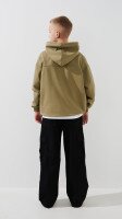 Джинси Карго для хлопчика LAWA BBC02325 140 см Чорний shop (2000999478109)  Фото №3