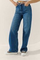 Джинси палаццо жіночі LAWA WBC02462 34 Синій shop (2000991030510)