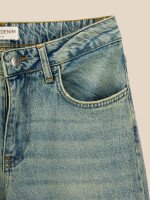 Джинси прямі однотонні жіночі LAWA WTC02507 36 Синій shop (2000999647048)  Фото №0
