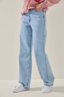 Джинси Regular fit жіночі LAWA WBC02454 38 Синій shop (2000999137525)