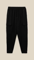 Спортивні штани карго чоловічі LAWA MBC02383 S Чорний shop (2000999301124)