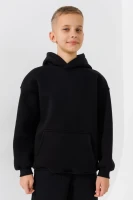 Худі однотонний для хлопчика LAWA BBC02310 164 см Чорний shop (2888000023810)