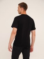 Футболка однотонна чоловіча LAWA CTM MBC02302 M Чорний shop (2000989912989)  Фото №0