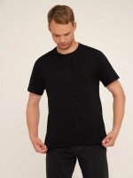 Футболка однотонна чоловіча LAWA CTM MBC02302 M Чорний shop (2000989912989)  Фото №1