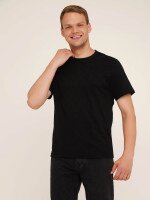 Футболка однотонна чоловіча LAWA CTM MBC02302 M Чорний shop (2000989912989)