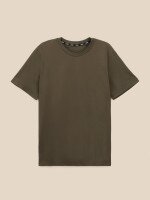 Футболка однотонна чоловіча LAWA MBC02419 L Болотний shop (2000999567353)