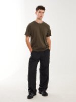 Футболка однотонна чоловіча LAWA MBC02419 XL Болотний shop (2000999567360)  Фото №0