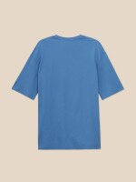 Футболка однотонна чоловіча LAWA MBC02420 2XL Синій джинс shop (2000999621604)  Фото №1