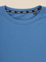 Футболка однотонна чоловіча LAWA MBC02420 2XL Синій джинс shop (2000999621604)  Фото №0