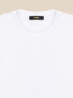 Футболка однотонна чоловіча LAWA MBC02463 S Білий shop (2000999641879)  Фото №0