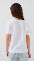 Футболка однотонна дитяча LAWA KBC02303 134 см Білий shop (2000990832962)  Фото №12