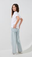 Футболка однотонна дитяча LAWA KBC02303 140 см Білий shop (2000990832986)  Фото №11
